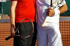 Finalisten H50 Manfred Jansen und Peter Frechen